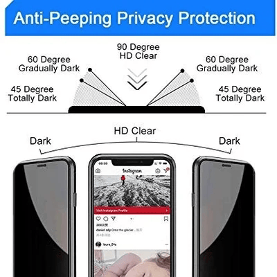 Anti-peep Magnetische Hoes voor iPhone