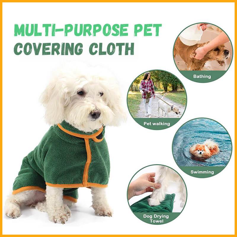 Super Absorbent Pet Bathrobe-3