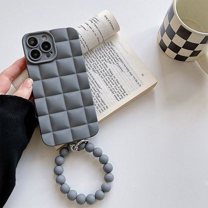 Matte Parel Armband Hoesje voor iPhone