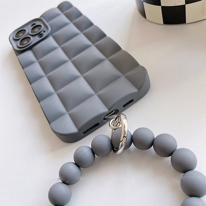 Matte Parel Armband Hoesje voor iPhone